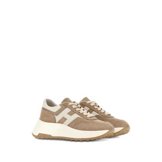 26SS 호간 스니커즈 HXW6690FR30U L6378T BROWN NEUTRALS - HOGAN
