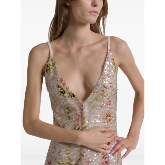 26SS 알베르타 페레티 롱 원피스 1646 A0451 888 NEUTRALS - ALBERTA FERRETTI