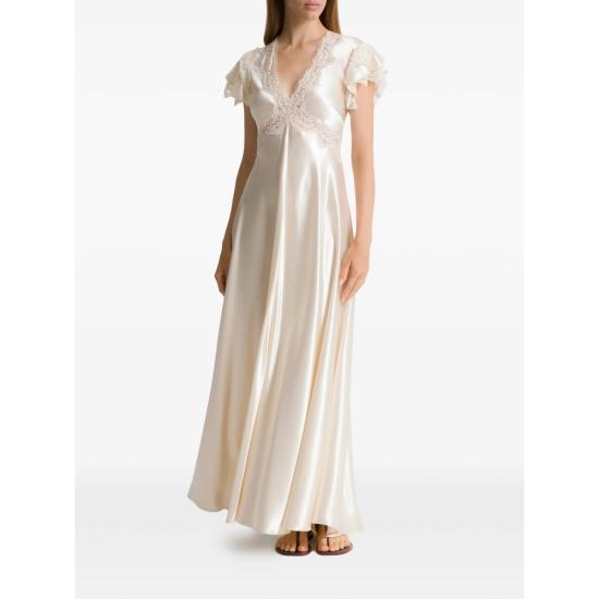 26SS 알베르타 페레티 롱 원피스 1627 V0422 002 NEUTRALS - ALBERTA FERRETTI