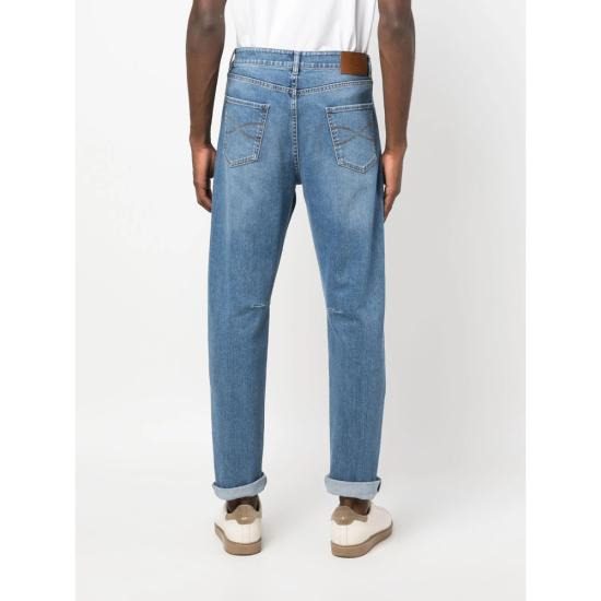 25FW 브루넬로 쿠치넬리 팬츠 M283PX1290 C1470 BLUE - BRUNELLO CUCINELLI