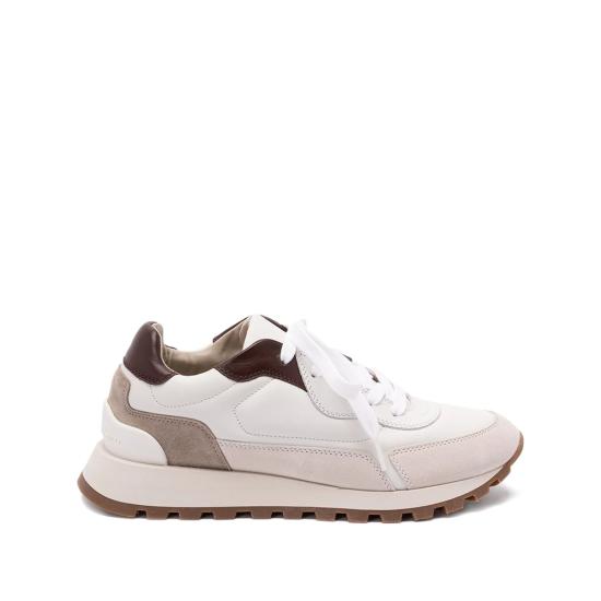 25FW 브루넬로 쿠치넬리 스니커즈 MZGSG3028 C7592 WHITE