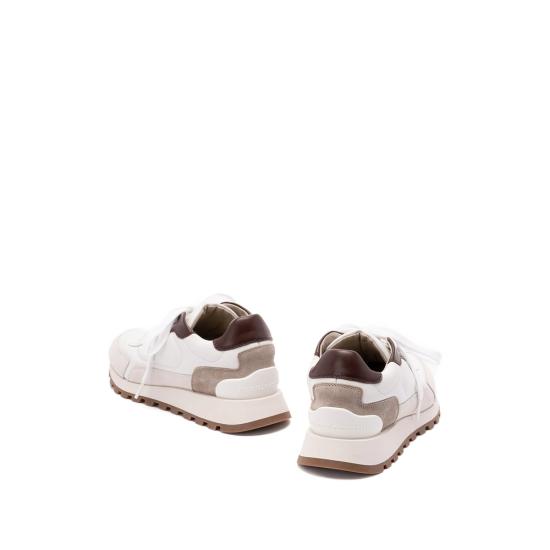 25FW 브루넬로 쿠치넬리 스니커즈 MZGSG3028 C7592 WHITE - BRUNELLO CUCINELLI