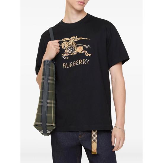 26SS 버버리 EKD 옴브레 코튼 티셔츠 8119013 SETH EKD A1189 BLACK - BURBERRY