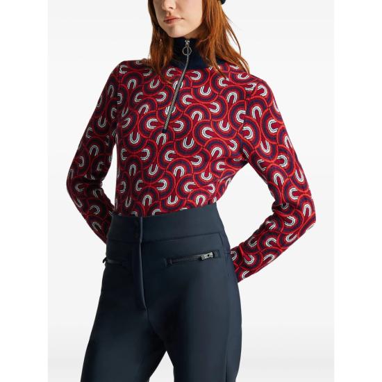 25FW 퓨잡 터틀넥 I1121 2048 RED BLUE - FUSALP