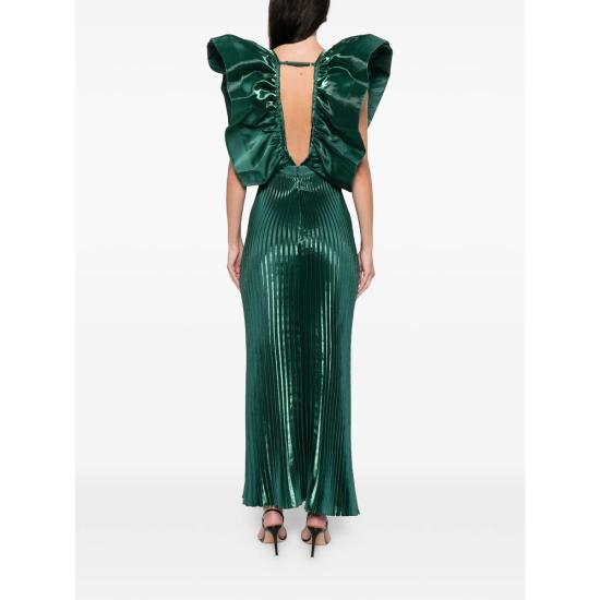 26SS 리디 롱 원피스 VENTOUX PINEG GREEN - L'IDEE