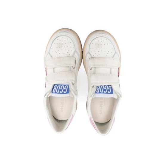 26SS [키즈] 골든구스 스니커즈 GYF00501 F004241 11224 WHITE PINK - GOLDEN GOOSE