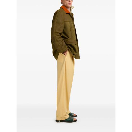 26SS 마르니 반팔 셔츠 UTC576 CUMU0213A5 VIV56 GREEN NEUTRALS - MARNI