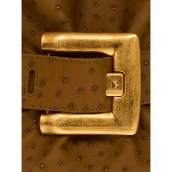 26SS 발망 숄더백 GN1KK990 LONH 8EA BROWN - BALMAIN