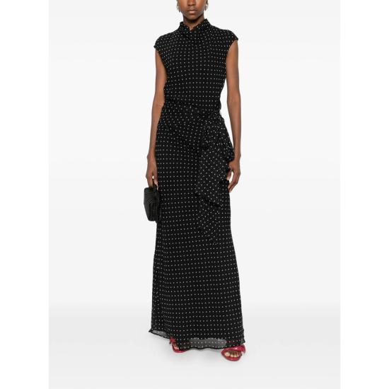 26SS 로테이트 롱 원피스 115237000 LONG DRESS 000 BLACK - ROTATE