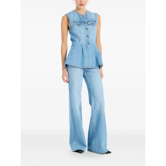 26SS 로테이트 민소매 티셔츠 1151671321 FLARED DEN 1321 BLUE - ROTATE