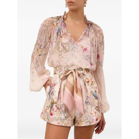 26SS 짐머만 블라우스 0991TC261 CREAM NEUTRALS - ZIMMERMANN