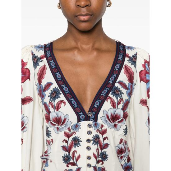 26SS 팜 리오 블라우스 350083 26070 WHITE - FARM RIO