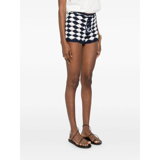 26SS 팜 리오 숏팬츠 344787 L0049 WHITE BLUE - FARM RIO