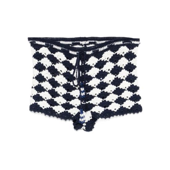 26SS 팜 리오 숏팬츠 344787 L0049 WHITE BLUE