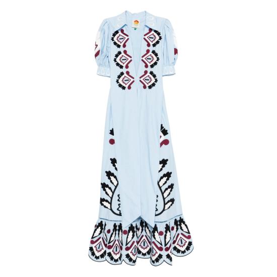 26SS 팜 리오 롱 원피스 344655 L0003 BLUE