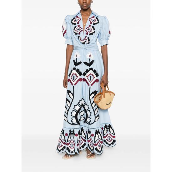 26SS 팜 리오 롱 원피스 344655 L0003 BLUE - FARM RIO