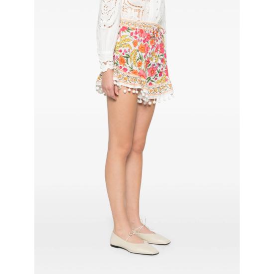 26SS 팜 리오 숏팬츠 344797 26012 WHITE PINK - FARM RIO