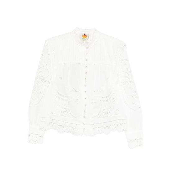 26SS 팜 리오 블라우스 351181 L0025 WHITE