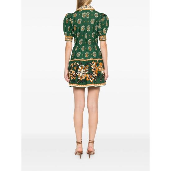 26SS 팜 리오 숏 원피스 351134 26009 GREEN NEUTRALS - FARM RIO