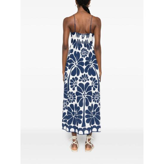 26SS 팜 리오 블라우스 344794 26082 WHITE BLUE - FARM RIO