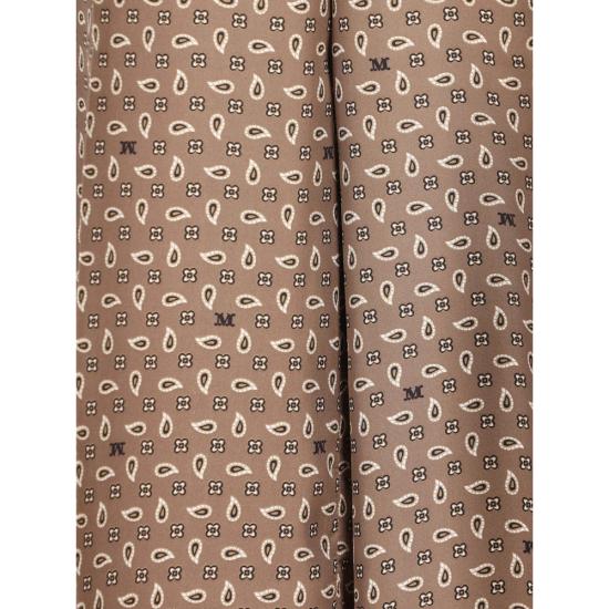 26SS 막스마라 팔라초 팬츠 MXMVISCHIO 085 006 BROWN - MAX MARA