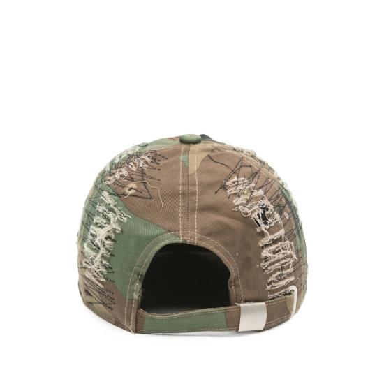 25FW 후 디싸이즈 워 볼캡 DALE CAP OLIMU GREEN BROWN - WHO DECIDES WAR