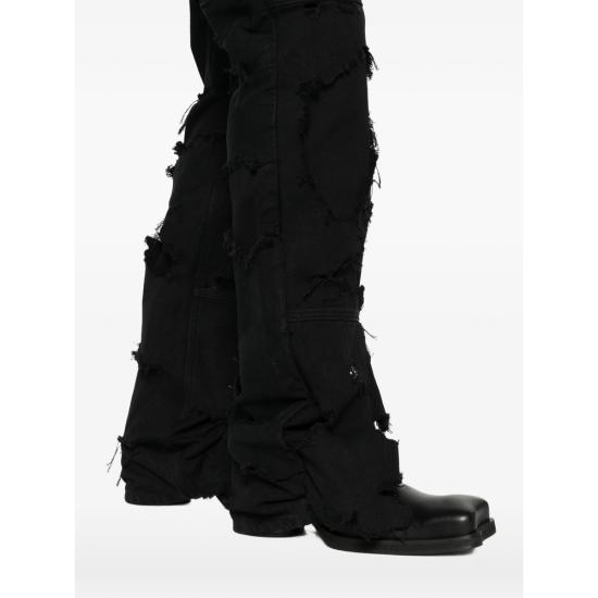 25FW 후 디싸이즈 워 데님 UNEARTHED PANT COAL BLACK - WHO DECIDES WAR