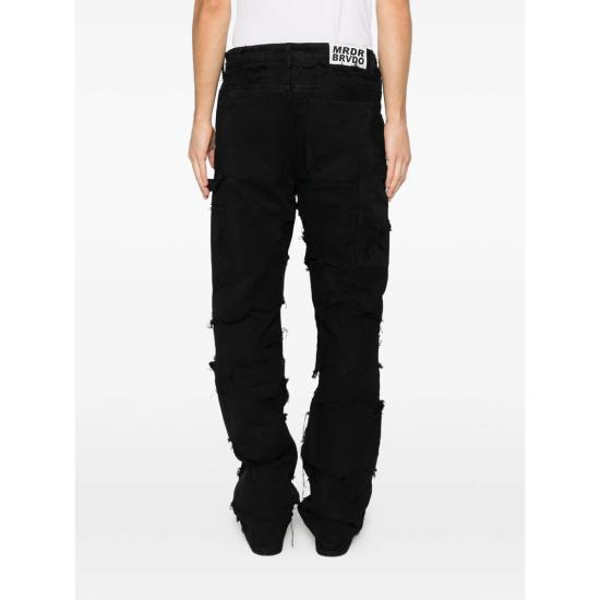 25FW 후 디싸이즈 워 데님 UNEARTHED PANT COAL BLACK - WHO DECIDES WAR