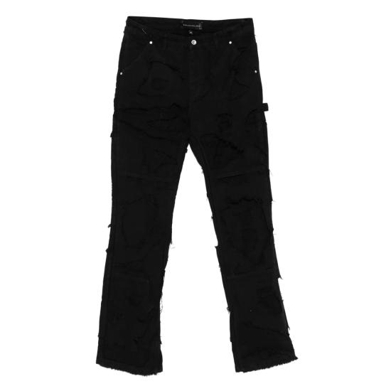 25FW 후 디싸이즈 워 데님 UNEARTHED PANT COAL BLACK