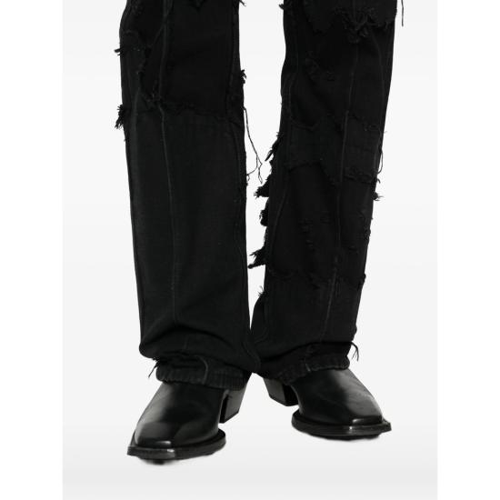 25FW 후 디싸이즈 워 데님 RUIN SUIT COAL BLACK - WHO DECIDES WAR