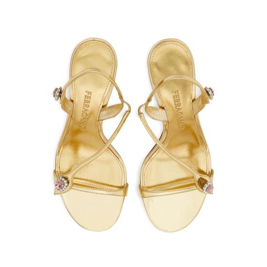 26SS 살바토레 페라가모 힐/펌프스 01K849 0787893 1C ORO GOLD - SALVATORE FERRAGAMO