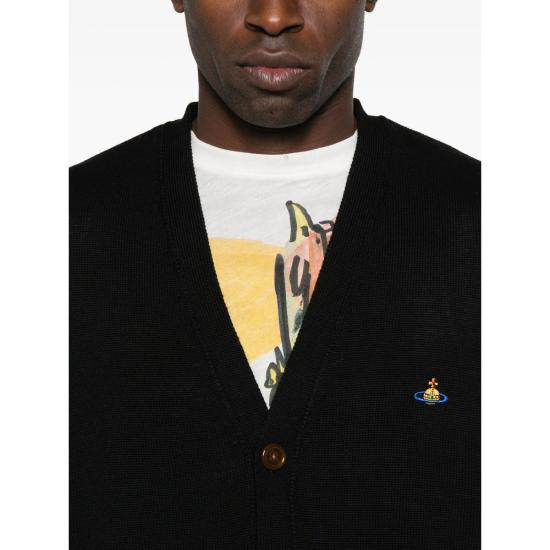 25FW 비비안웨스트우드 가디건 27010014 Y002M N401 BLACK - VIVIENNE WESTWOOD