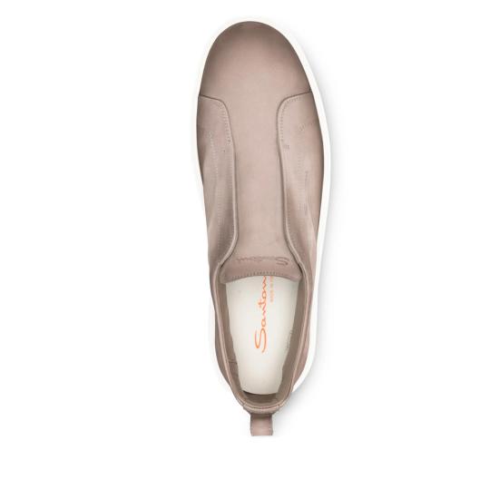 26SS 산토니 스니커즈 MBCD21995BART FEHE55 BROWN - SANTONI