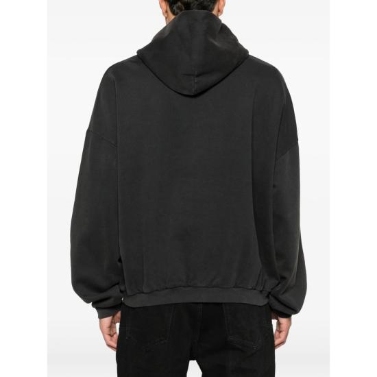 26SS 리프레젠트 후드 티셔츠 OCM100044 02 FADBK BLACK - REPRESENT