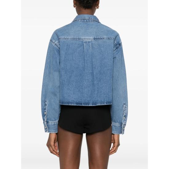 26SS 알렉산더 왕 데님 셔츠 4DC1261976 400C BLUE - ALEXANDER WANG