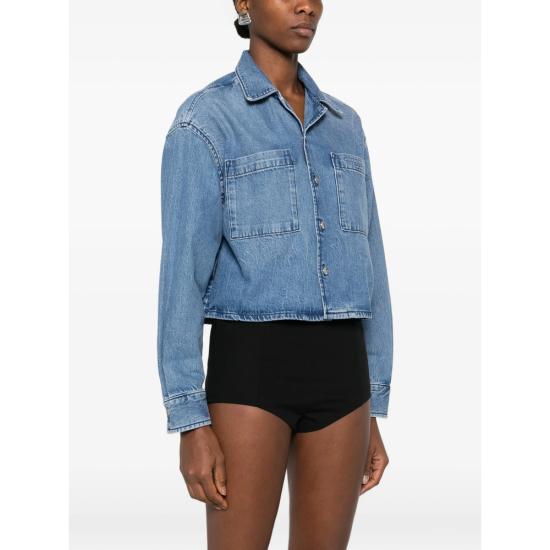 26SS 알렉산더 왕 데님 셔츠 4DC1261976 400C BLUE - ALEXANDER WANG