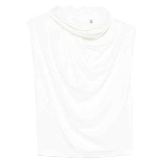 26SS 더 가먼트 민소매 티셔츠 21288 SCARF 001 WHITE