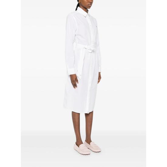 26SS 랄프 로렌 미디 원피스 211B18781001 WHITE - RALPH LAUREN