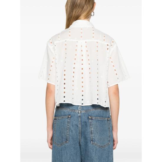 26SS 애니빙 반팔 티셔츠 A 07 11818 WTI26 WHITE - ANINE BING