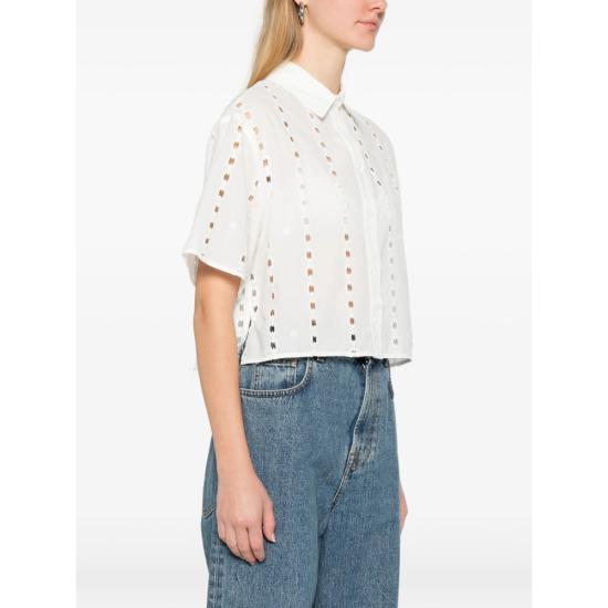 26SS 애니빙 반팔 티셔츠 A 07 11818 WTI26 WHITE - ANINE BING