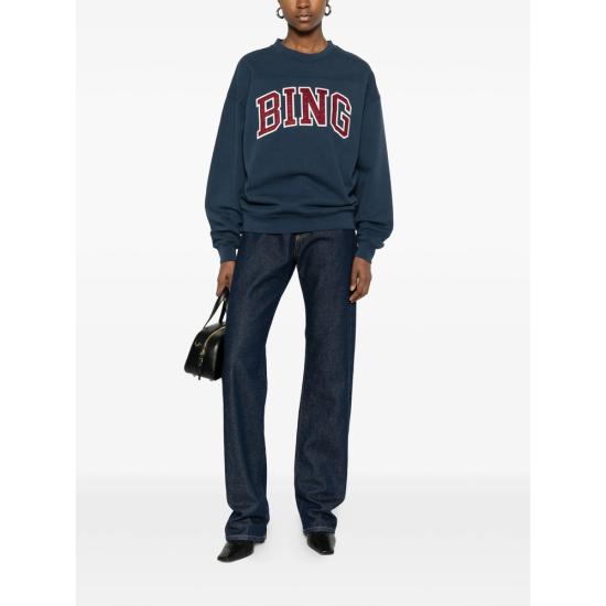 26SS 애니빙 긴팔 티셔츠 A 08 12203 NYA36 BLUE RED - ANINE BING