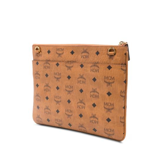 26SS 엠시엠 클러치/파우치 MYZGSTA09 CO BROWN BLACK - MCM