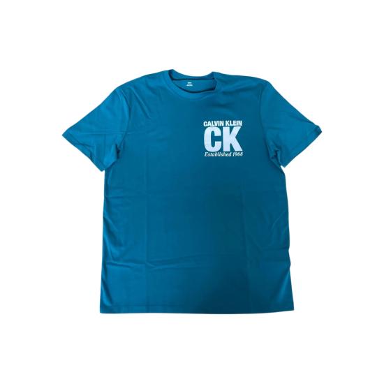 26SS 캘빈클라인 반팔 티셔츠 LV04RE819G TEMAR BLUE