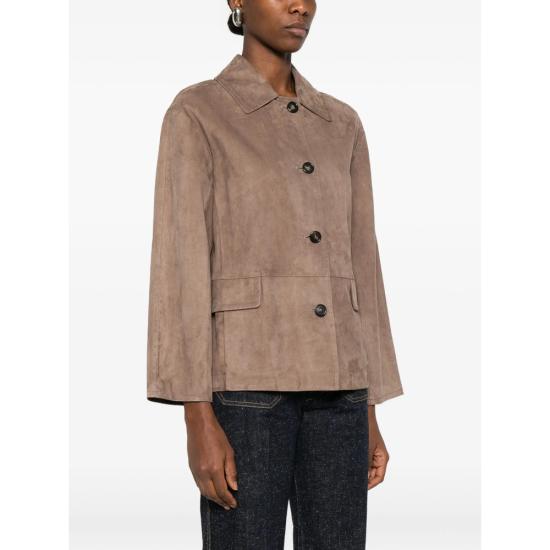 26SS 에스막스마라 가죽 자켓 SMMCHARME 018 001 BROWN - 'S MAX MARA