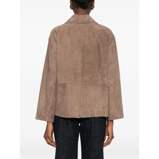 26SS 에스막스마라 가죽 자켓 SMMCHARME 018 001 BROWN - 'S MAX MARA