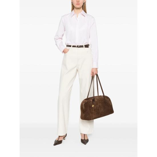 26SS 막스마라 셔츠 MXMACCENNI 020 001 WHITE PINK - MAX MARA