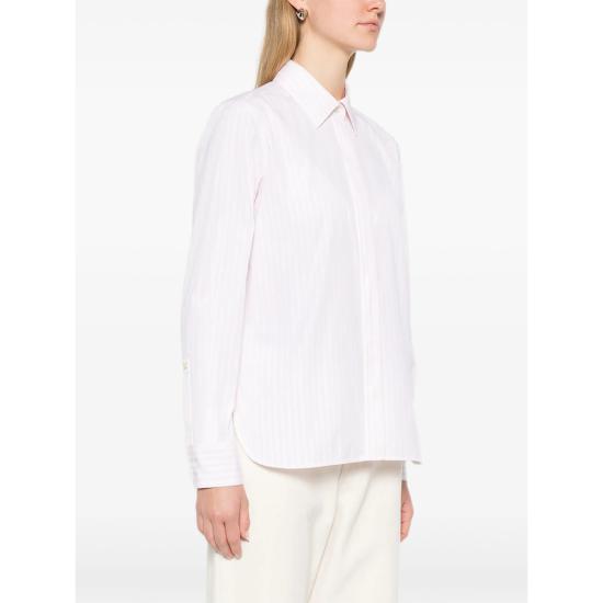 26SS 막스마라 셔츠 MXMACCENNI 020 001 WHITE PINK - MAX MARA