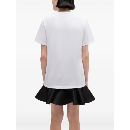 26SS 가니 반팔 티셔츠 A1050075 151 WHITE - GANNI