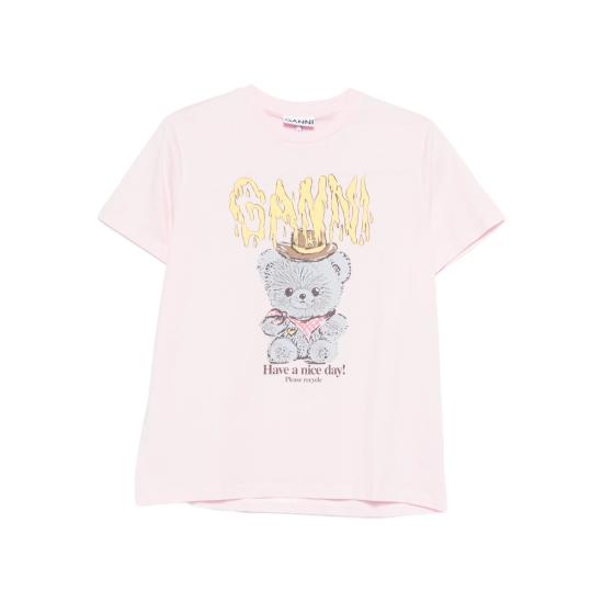 26SS 가니 반팔 티셔츠 A1050074 868 PINK