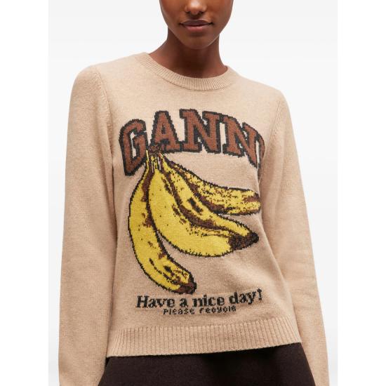 26SS 가니 스웨터 A1070265 118 NEUTRALS - GANNI